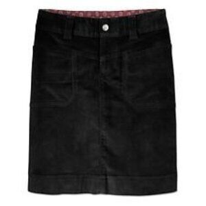 Athleta WASHED VELVET SKIRT Black  4P
